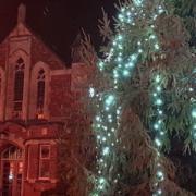 Bicester Methodist Church in Advent
