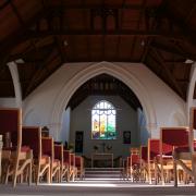 The Church from a low perspective