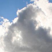 Clouds in a blue sky