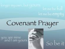 Covenant Prayer Covenant Prayer